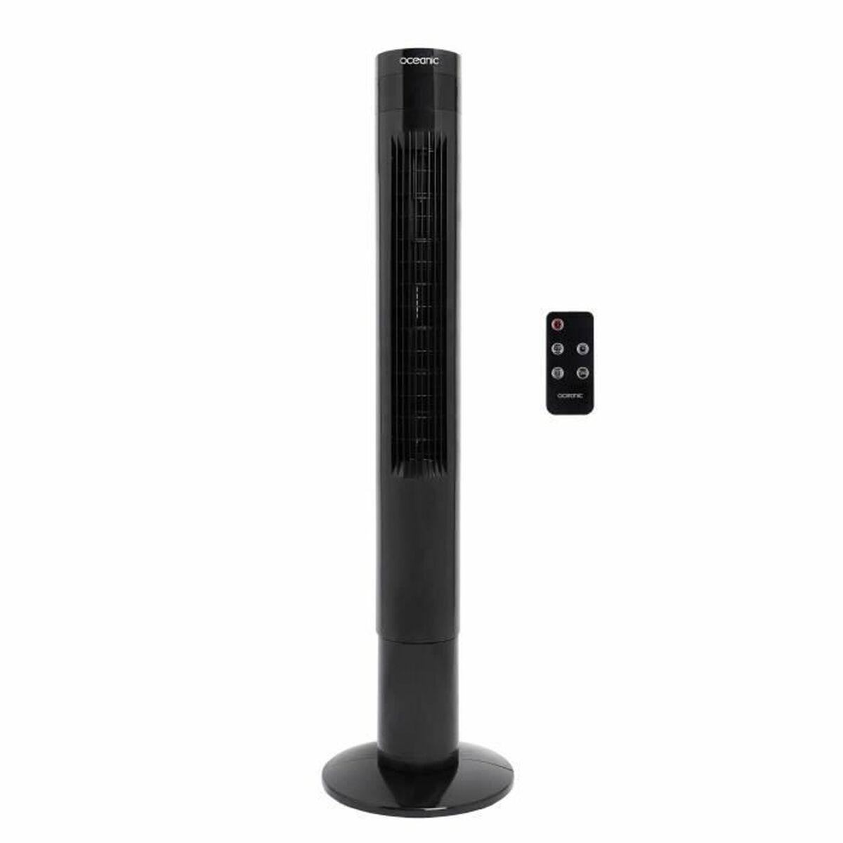Ventilador de Pie Oceanic Negro 45 W 50 W
