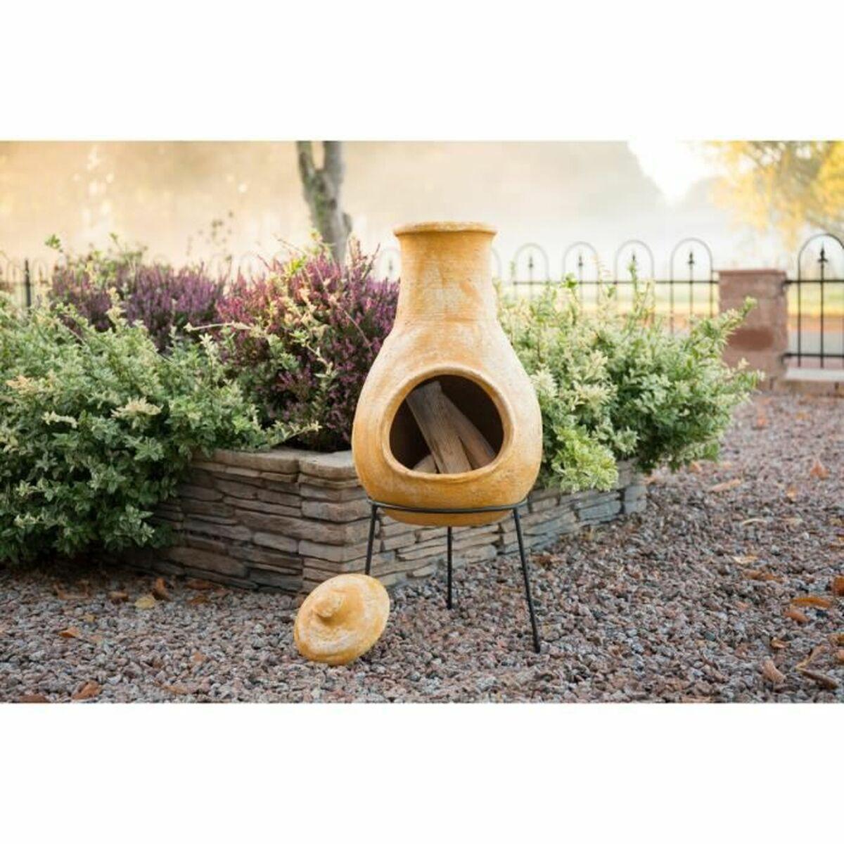 Chimenea de Encendido para Barbacoa Terracota