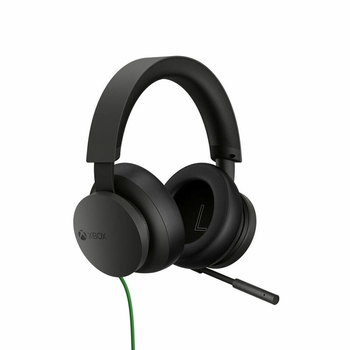 Auriculares con Micrófono Microsoft Xbox Stereo Headset Negro
