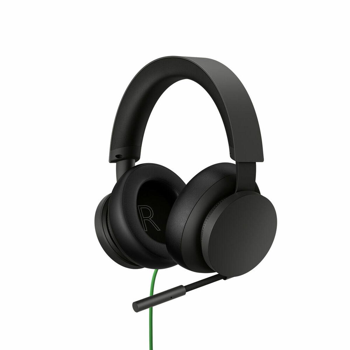 Auriculares con Micrófono Microsoft Xbox Stereo Headset Negro