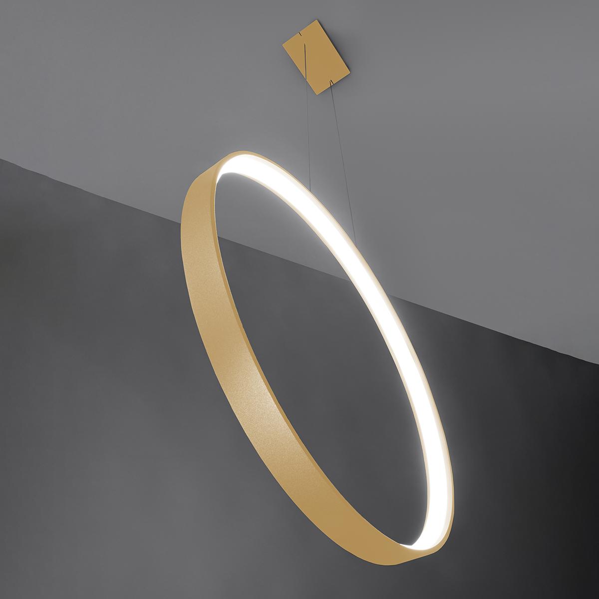Sollux Lámpara colgante RIO 78 dorada 4000K 4000K
