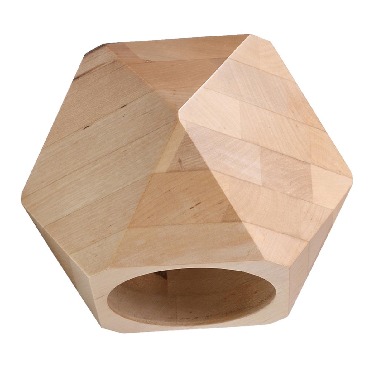 Sollux Aplique WOODY madera natural 