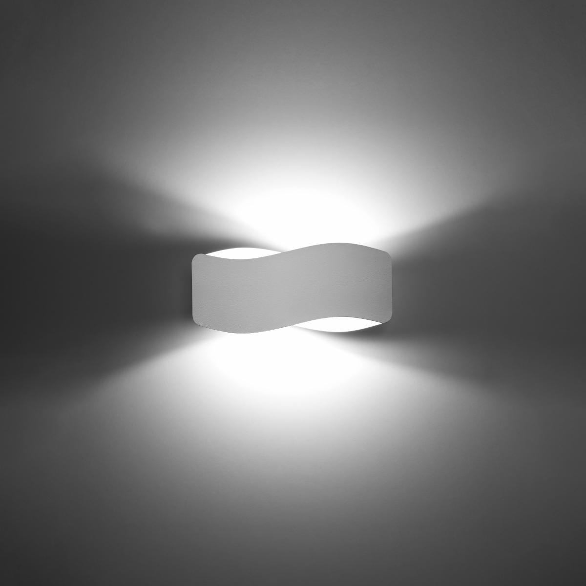 Sollux Aplique TILA 30 blanco 