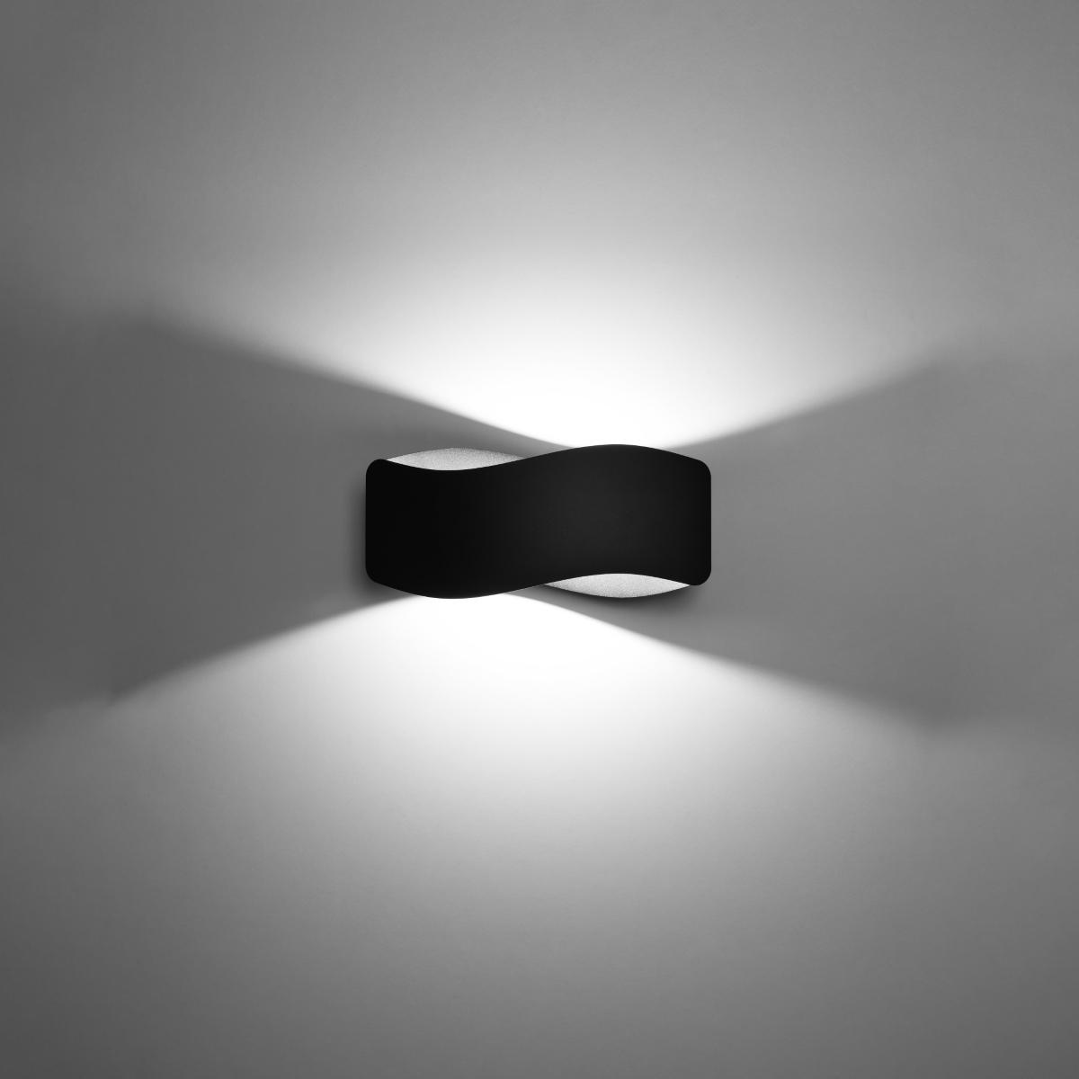 Sollux Aplique TILA 30 negro 