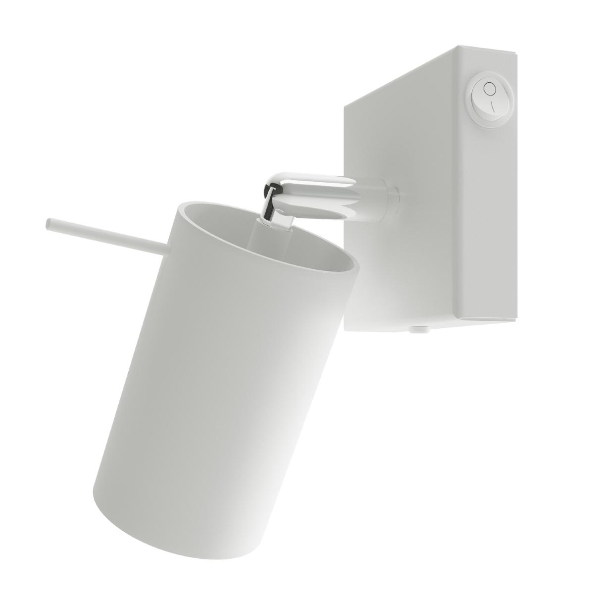 Sollux Aplique RING blanco con interruptor 