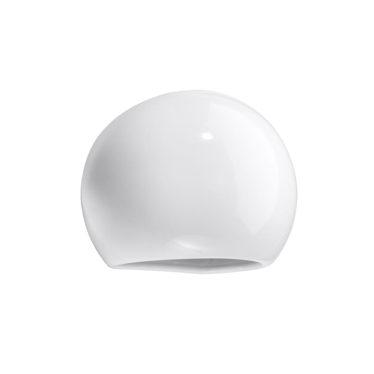 Sollux Aplique barnizado GLOBE blanco brillo 