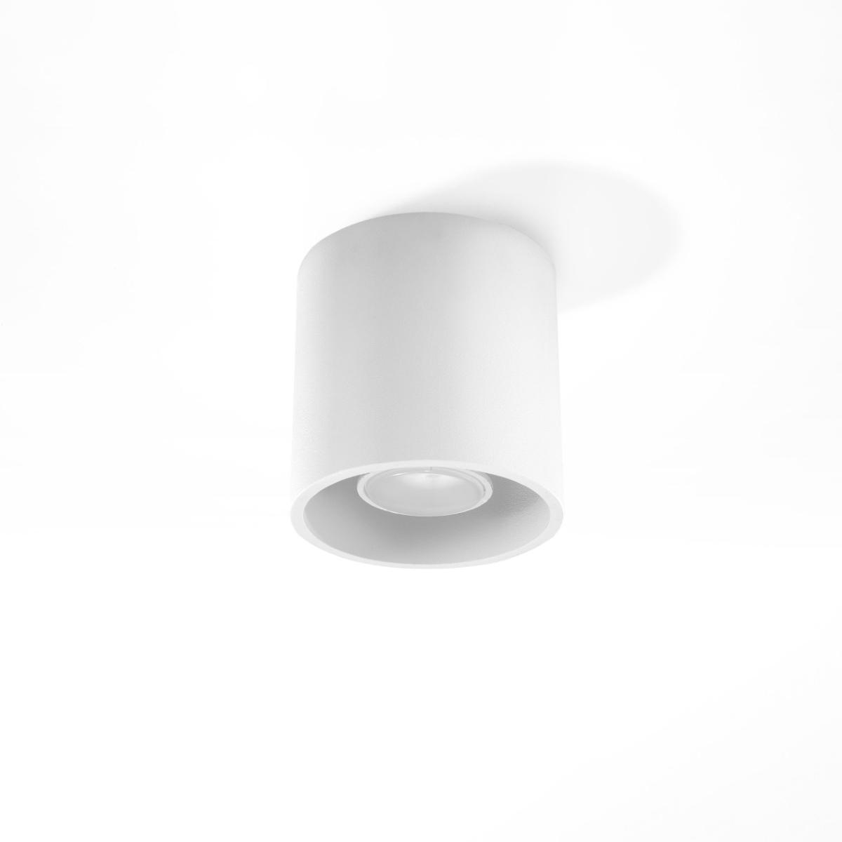 Sollux Lámpara de techo ORBIS 1 blanco 