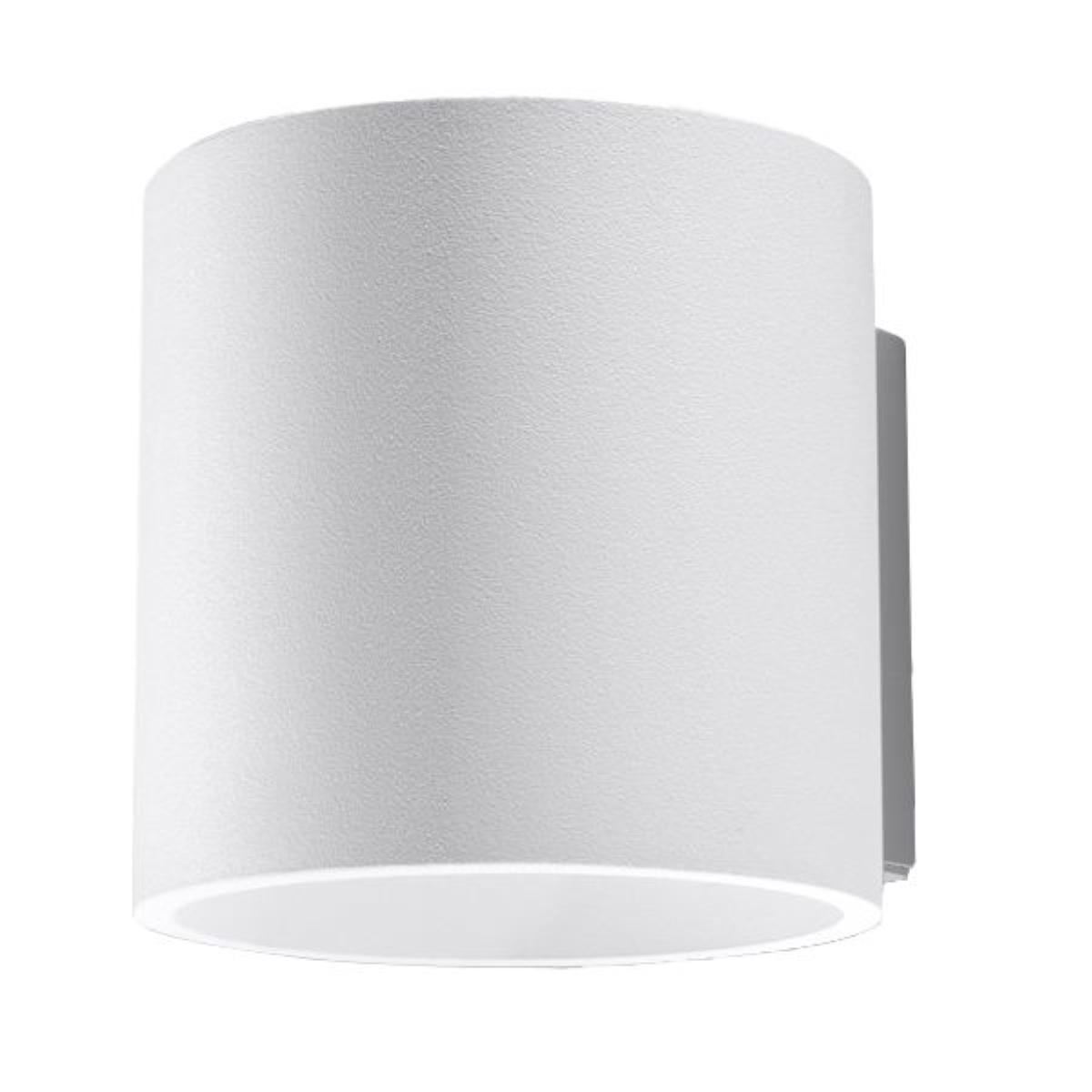 Sollux Aplique ORBIS 1 blanco 
