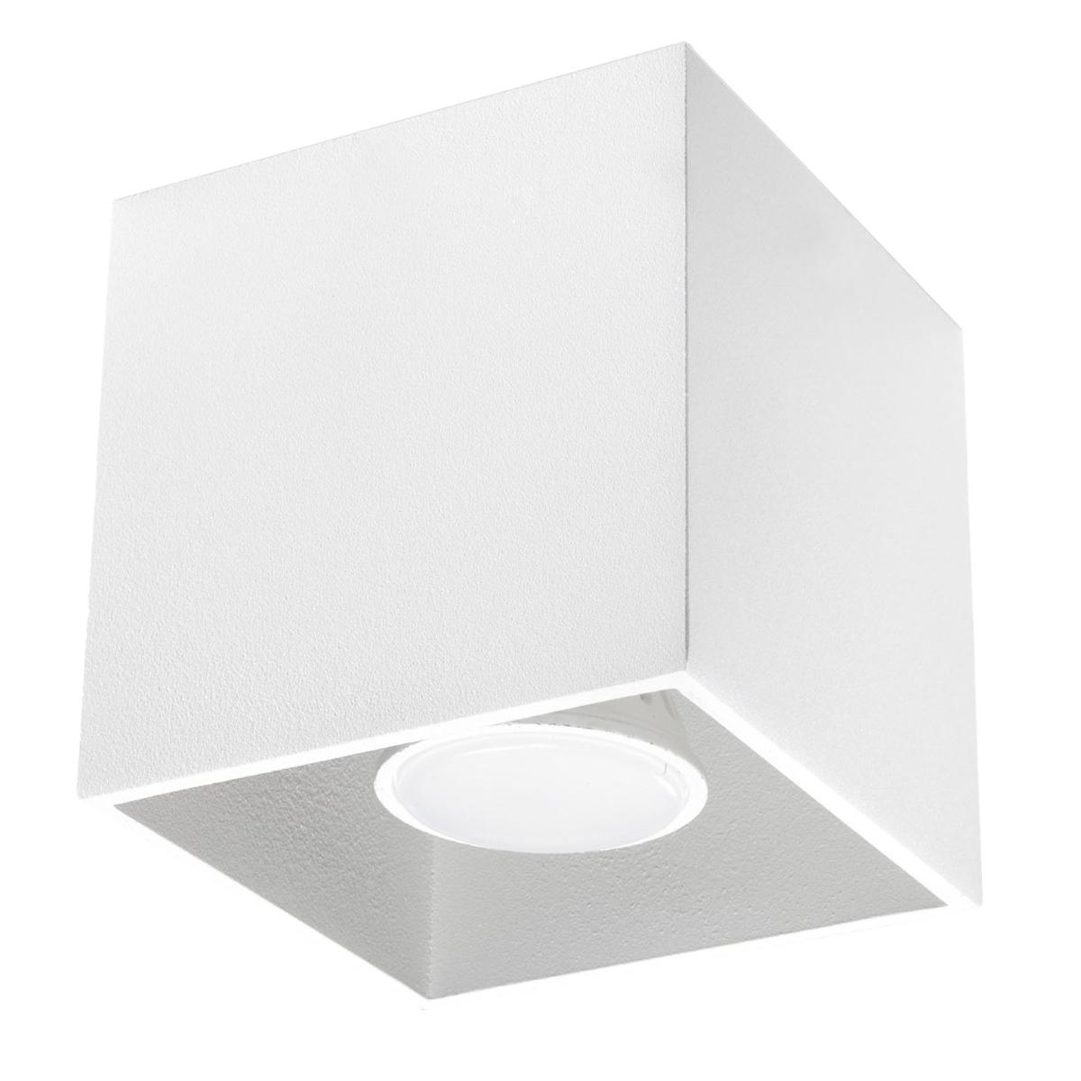 Sollux Plafón QUAD 1 blanco 