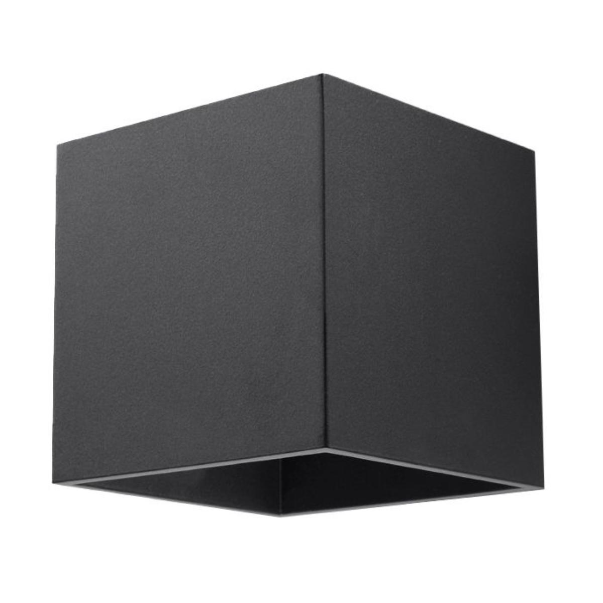 Sollux Aplique QUAD 1 negro 