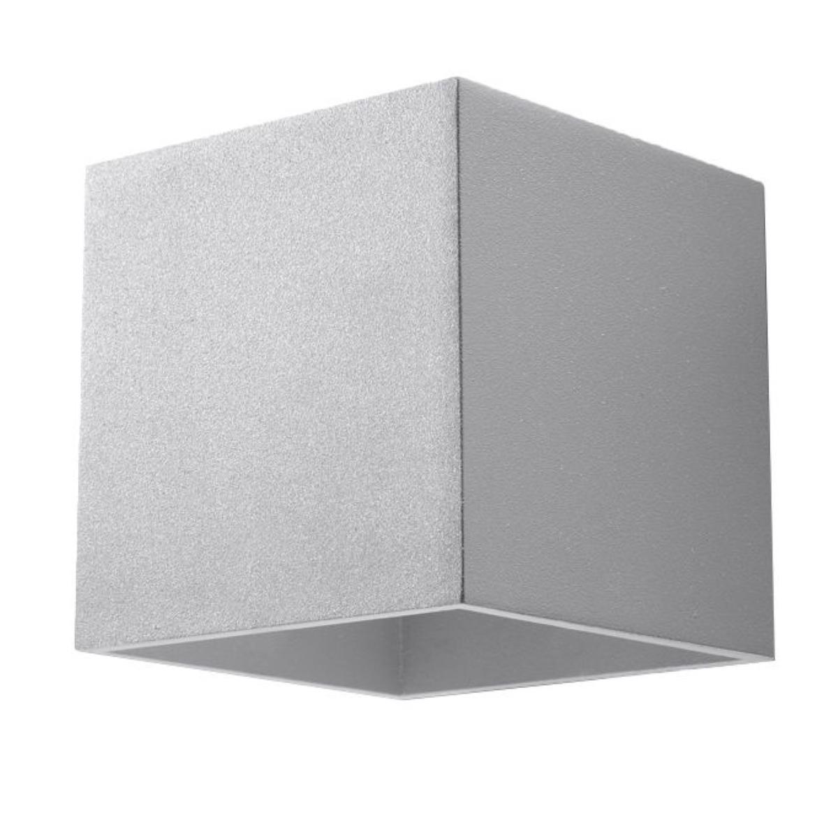 Sollux Aplique QUAD 1 gris 