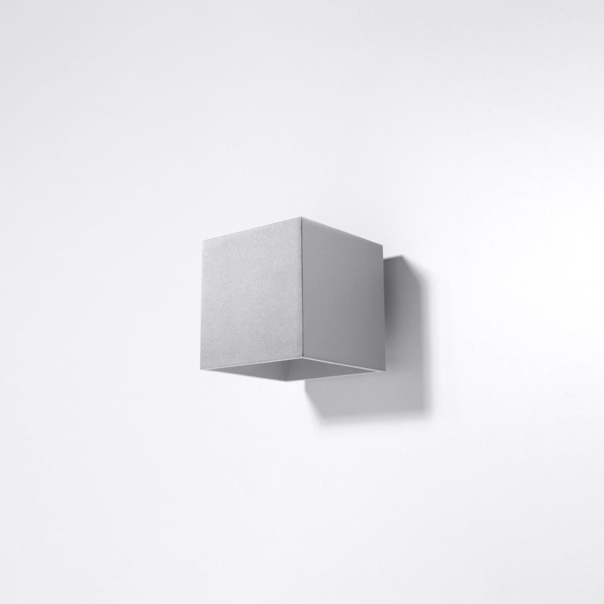 Sollux Aplique QUAD 1 gris 