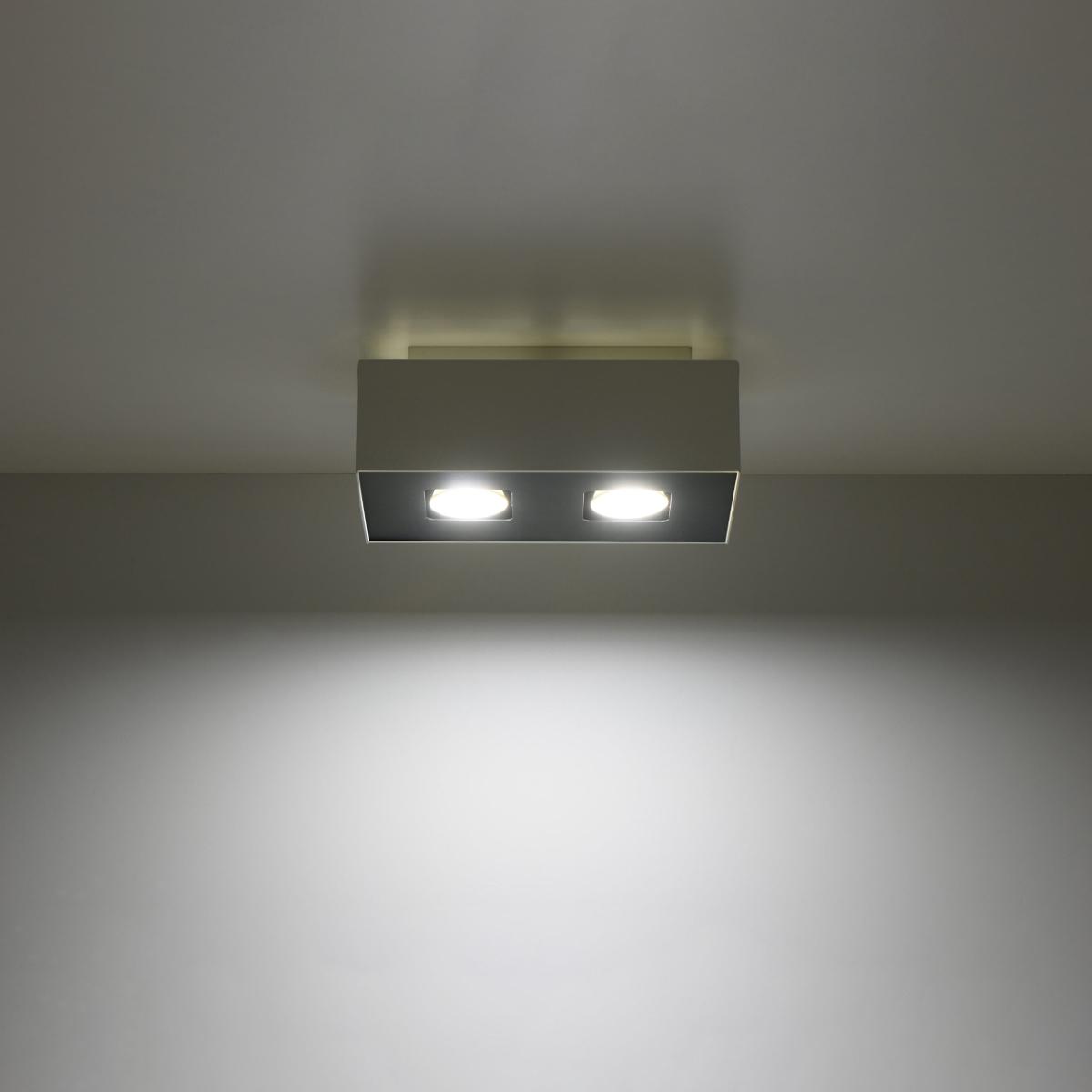 Sollux Plafón MONO 2 blanco 