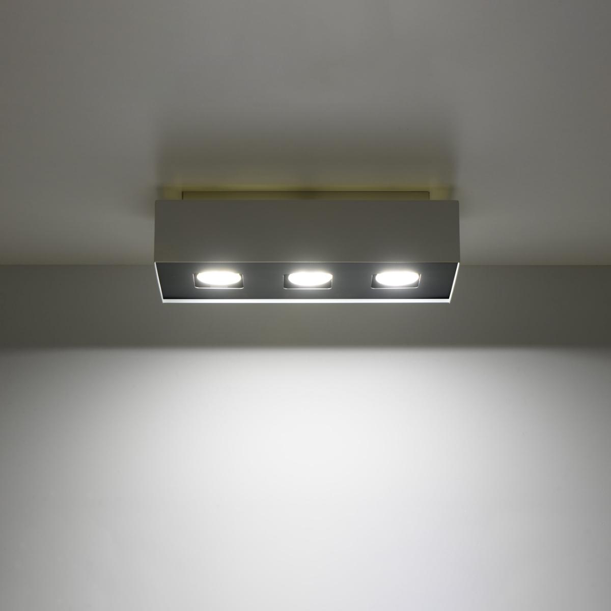 Sollux Plafón MONO 3 blanco 