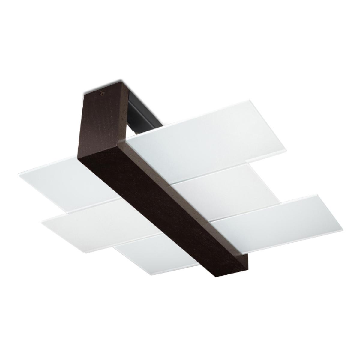 Sollux Lámpara de techo FENIKS 2 wenge 
