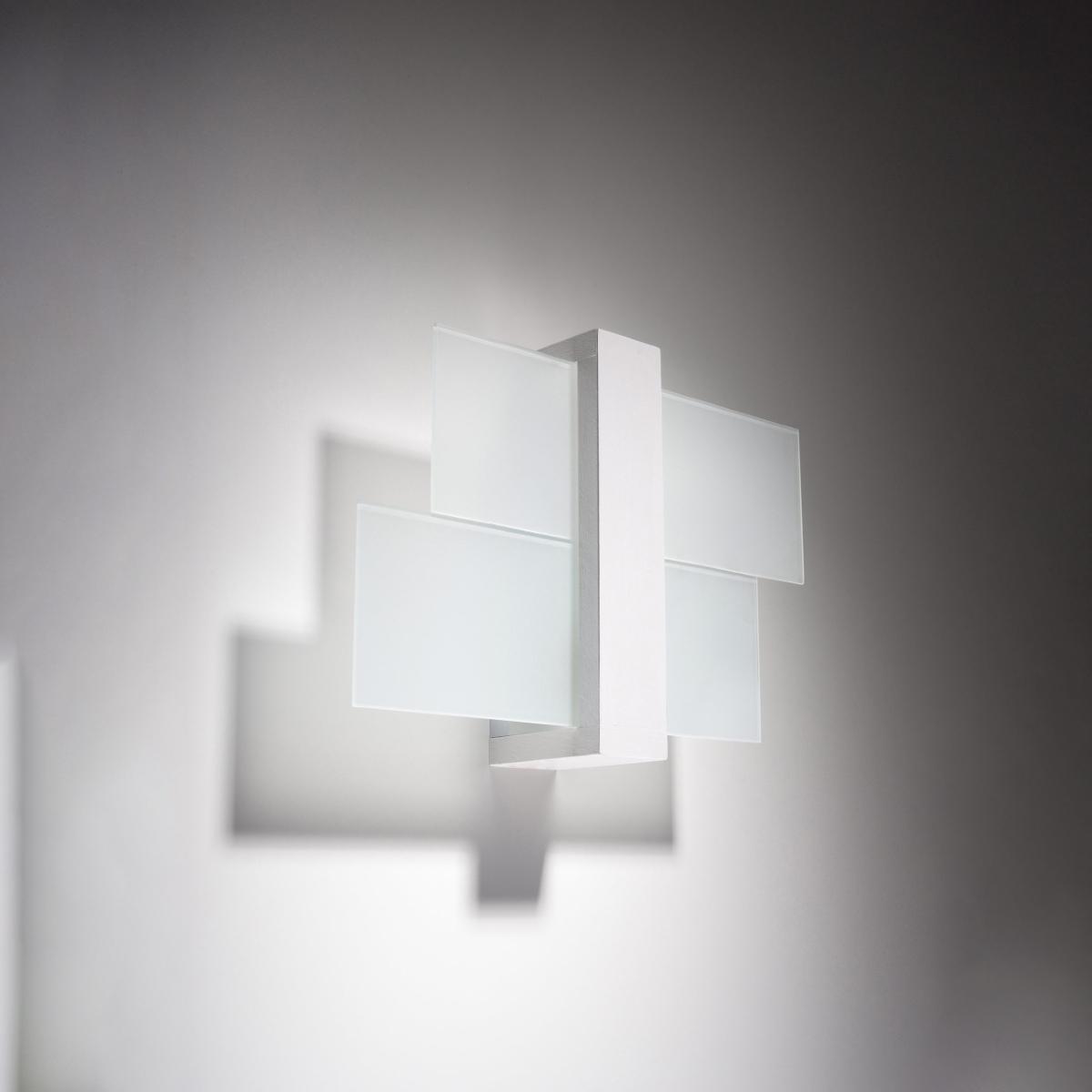 Sollux Aplique FENIKS 1 blanco 