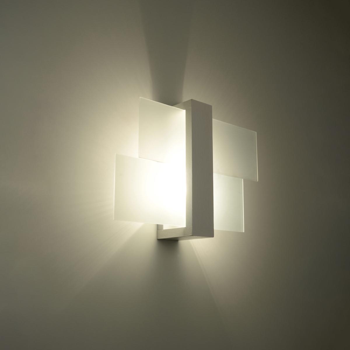 Sollux Aplique FENIKS 1 blanco 