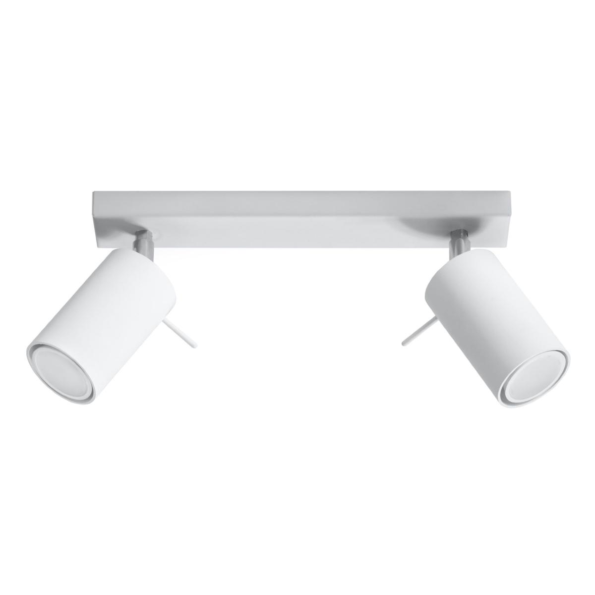 Sollux Plafón RING 2 blanco 
