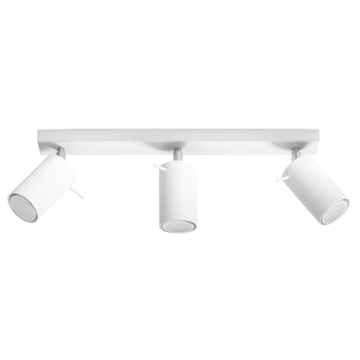 Sollux Plafón RING 3 blanco 