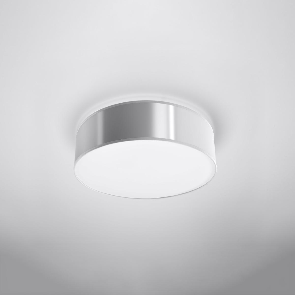 Sollux Lámpara de techo ARENA 35 gris 