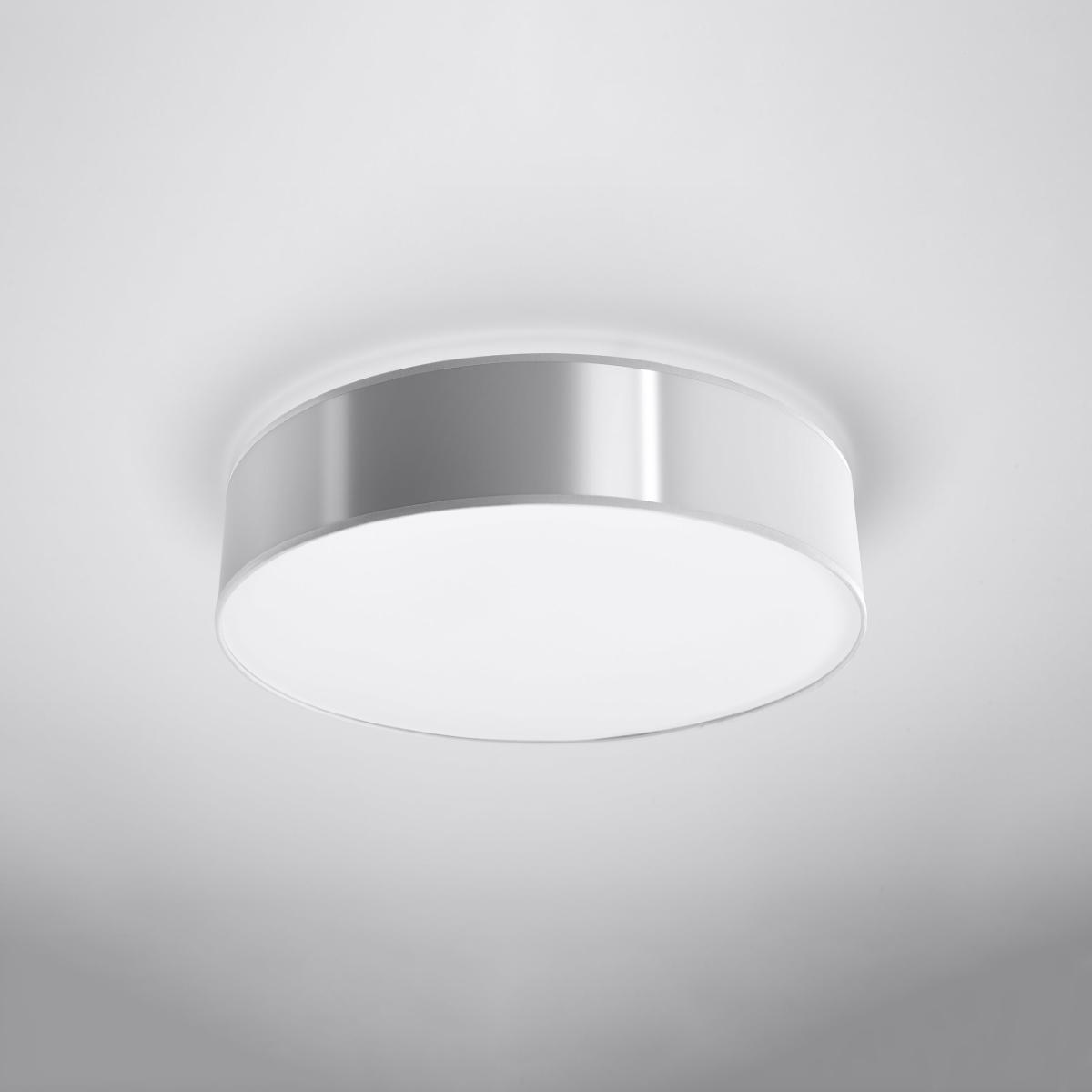 Sollux Lámpara de techo ARENA 45 gris 