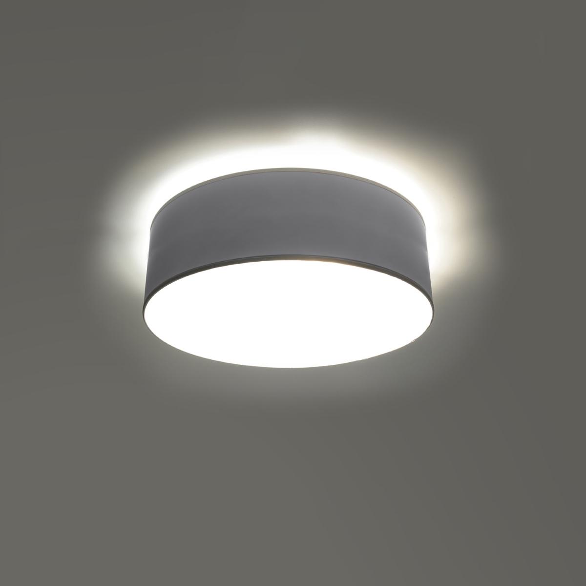 Sollux Lámpara de techo ARENA gris 
