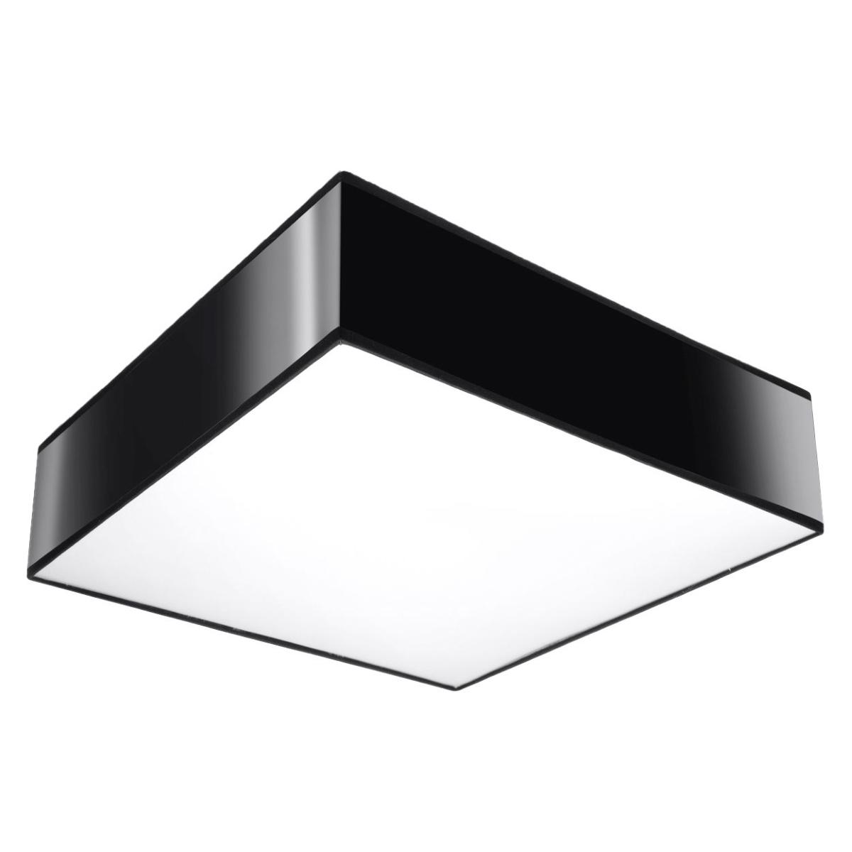 Sollux Lámpara de techo HORUS 35 negra 