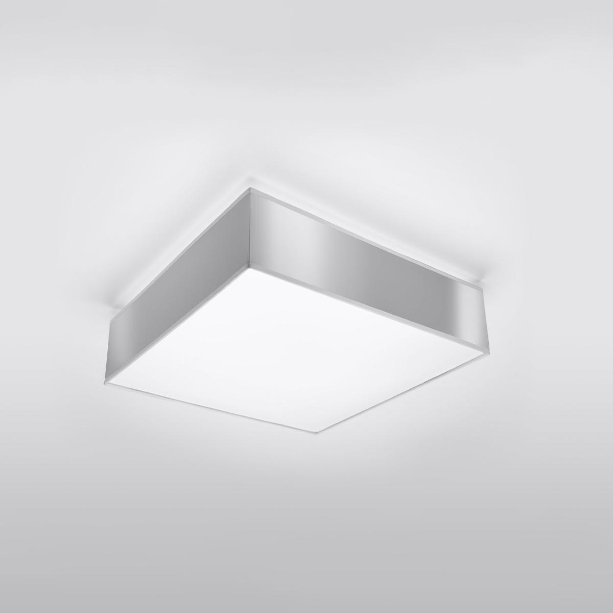 Sollux Lámpara de techo HORUS 35 gris 
