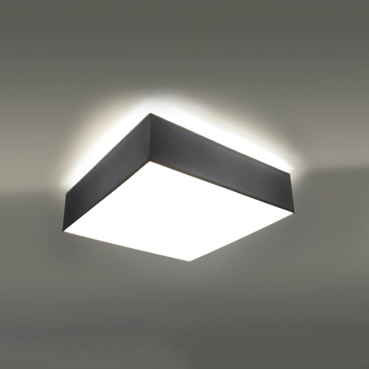 Sollux Lámpara de techo HORUS 35 gris 