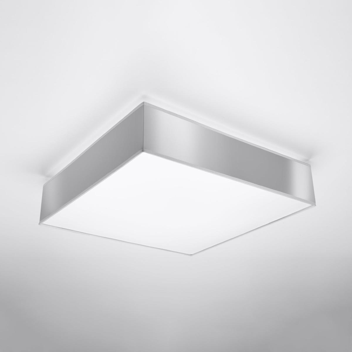Sollux Lámpara de techo HORUS 45 gris 