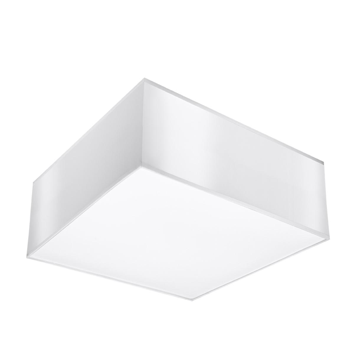 Sollux Lámpara de techo HORUS blanca 