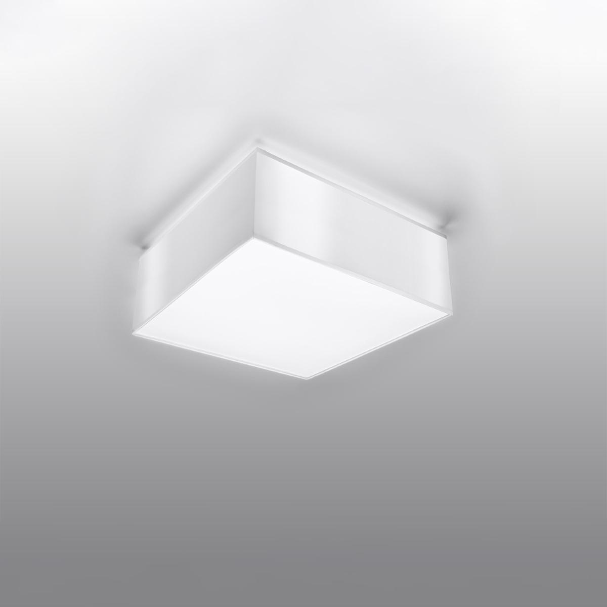Sollux Lámpara de techo HORUS blanca 