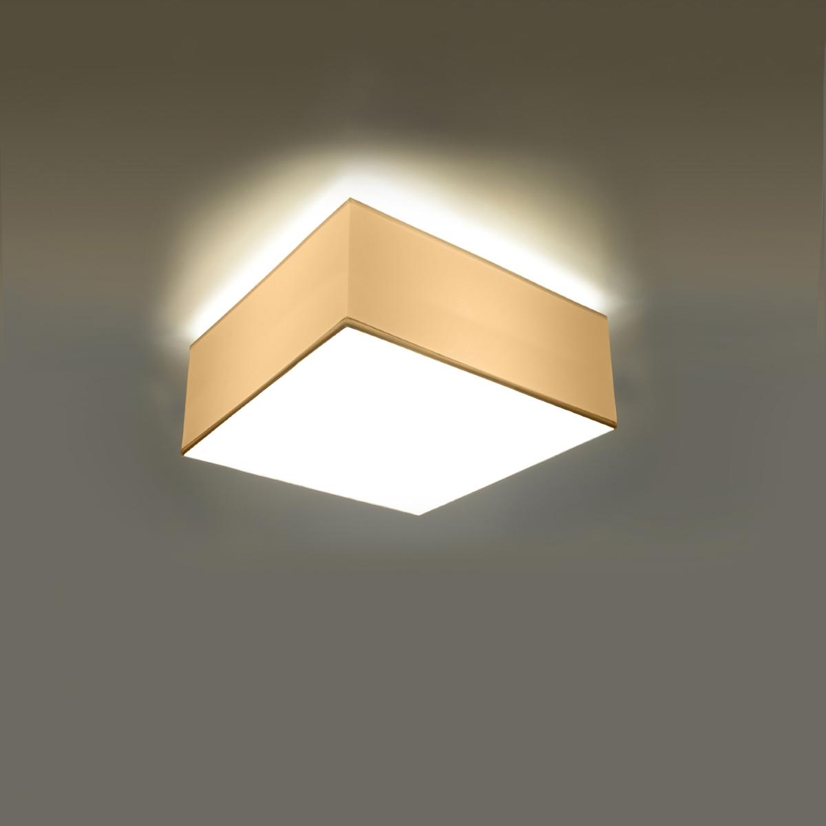 Sollux Lámpara de techo HORUS blanca 