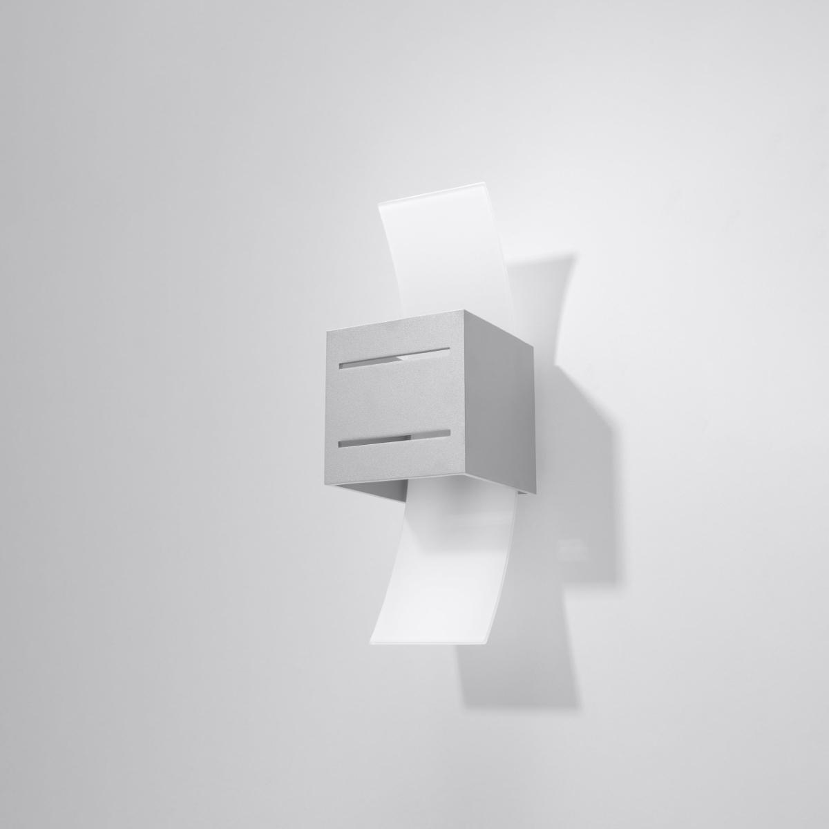 Sollux Aplique LORETO gris 