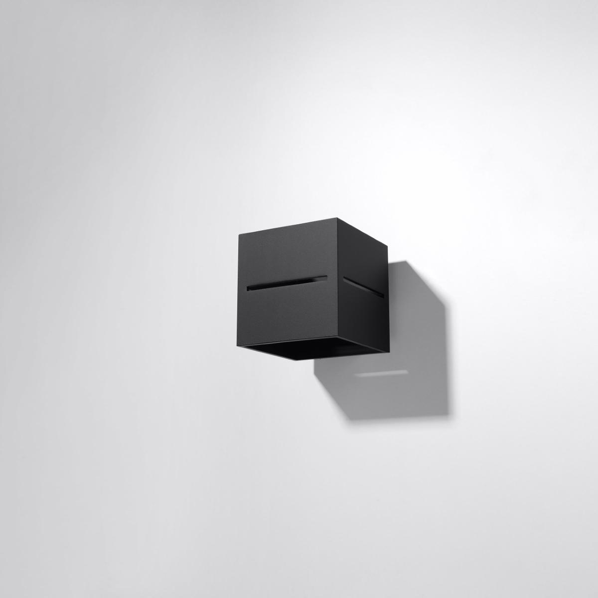 Sollux Aplique LOBO negro 