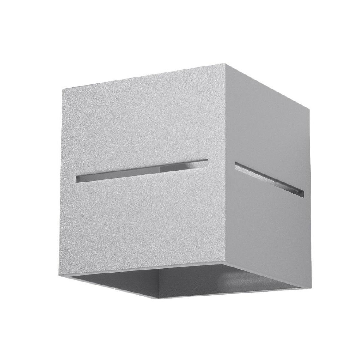 Sollux Aplique LOBO gris 