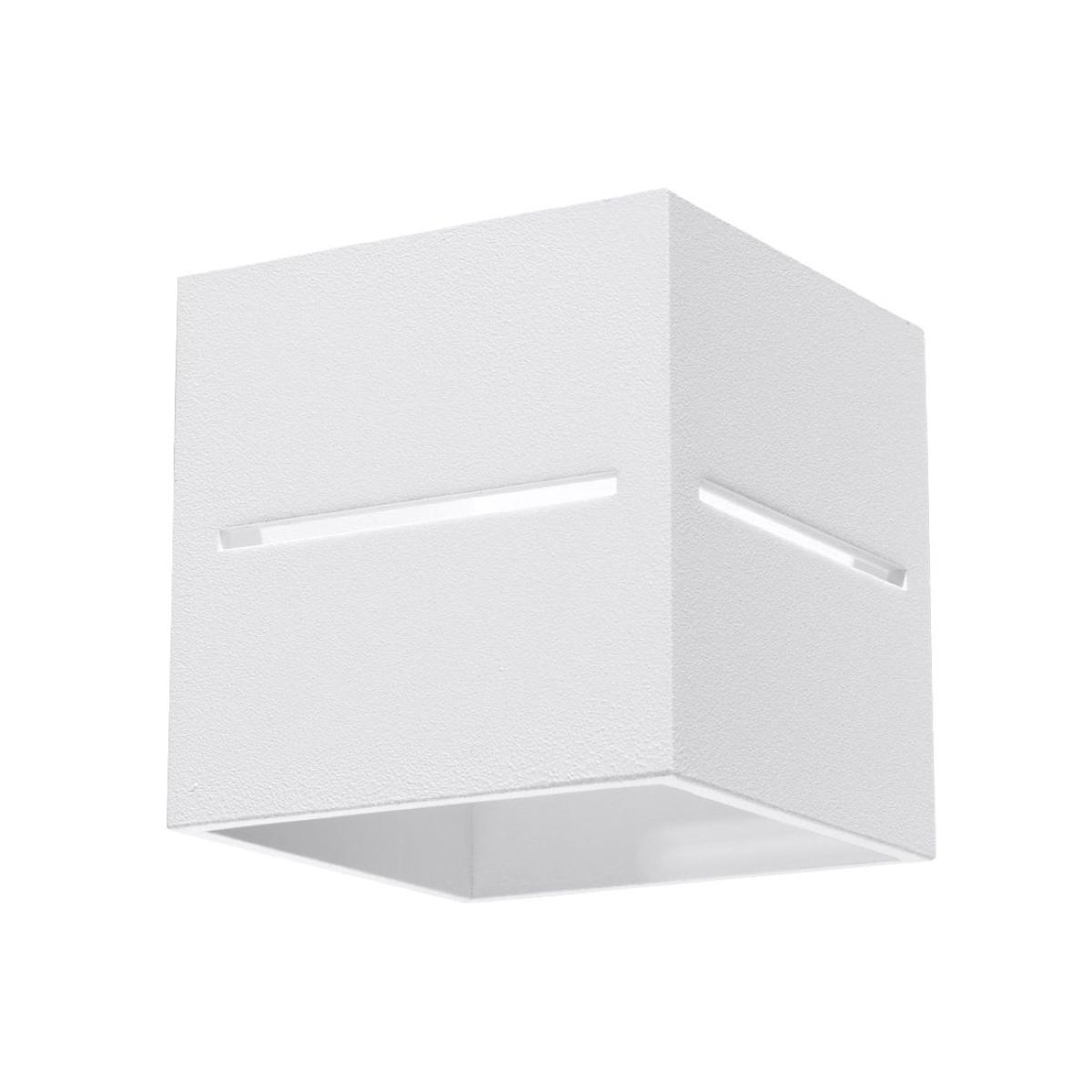 Sollux Aplique LOBO blanco 