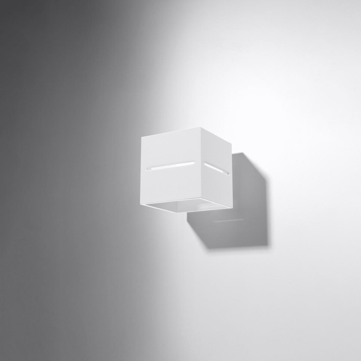Sollux Aplique LOBO blanco 