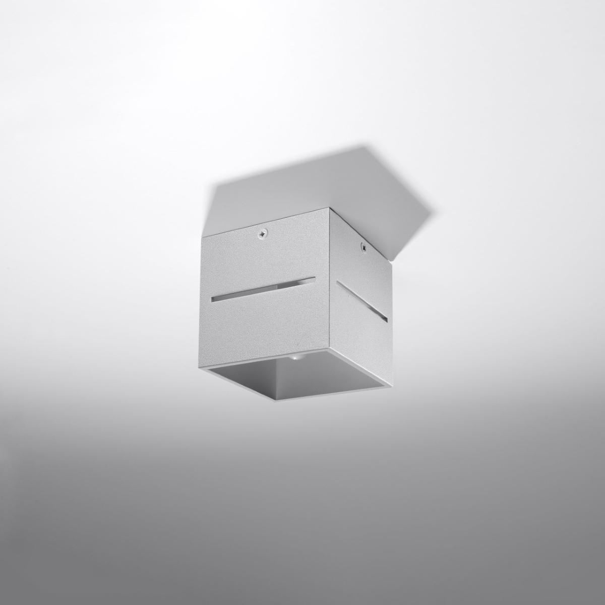 Sollux Lámpara de techo LOBO gris 