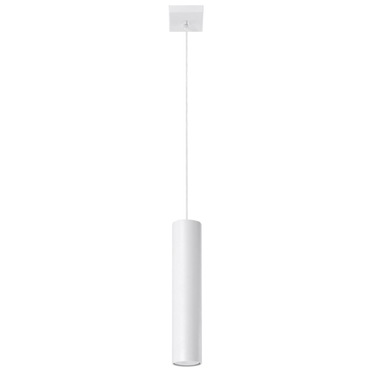 Sollux Lámpara colgante LAGOS 1 blanco 