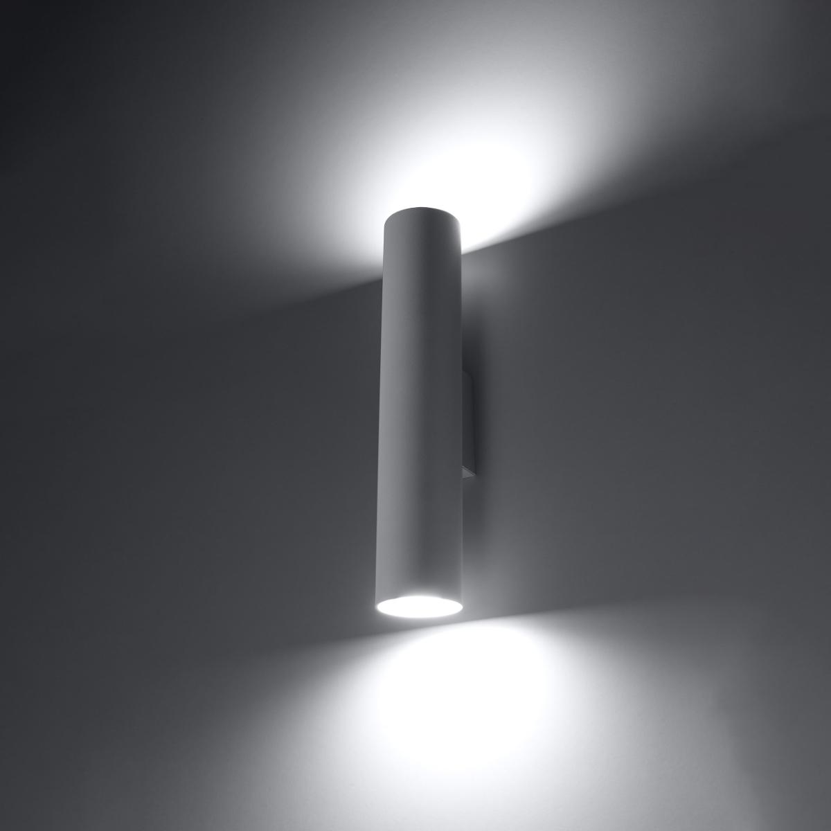 Sollux Aplique LAGOS blanco 