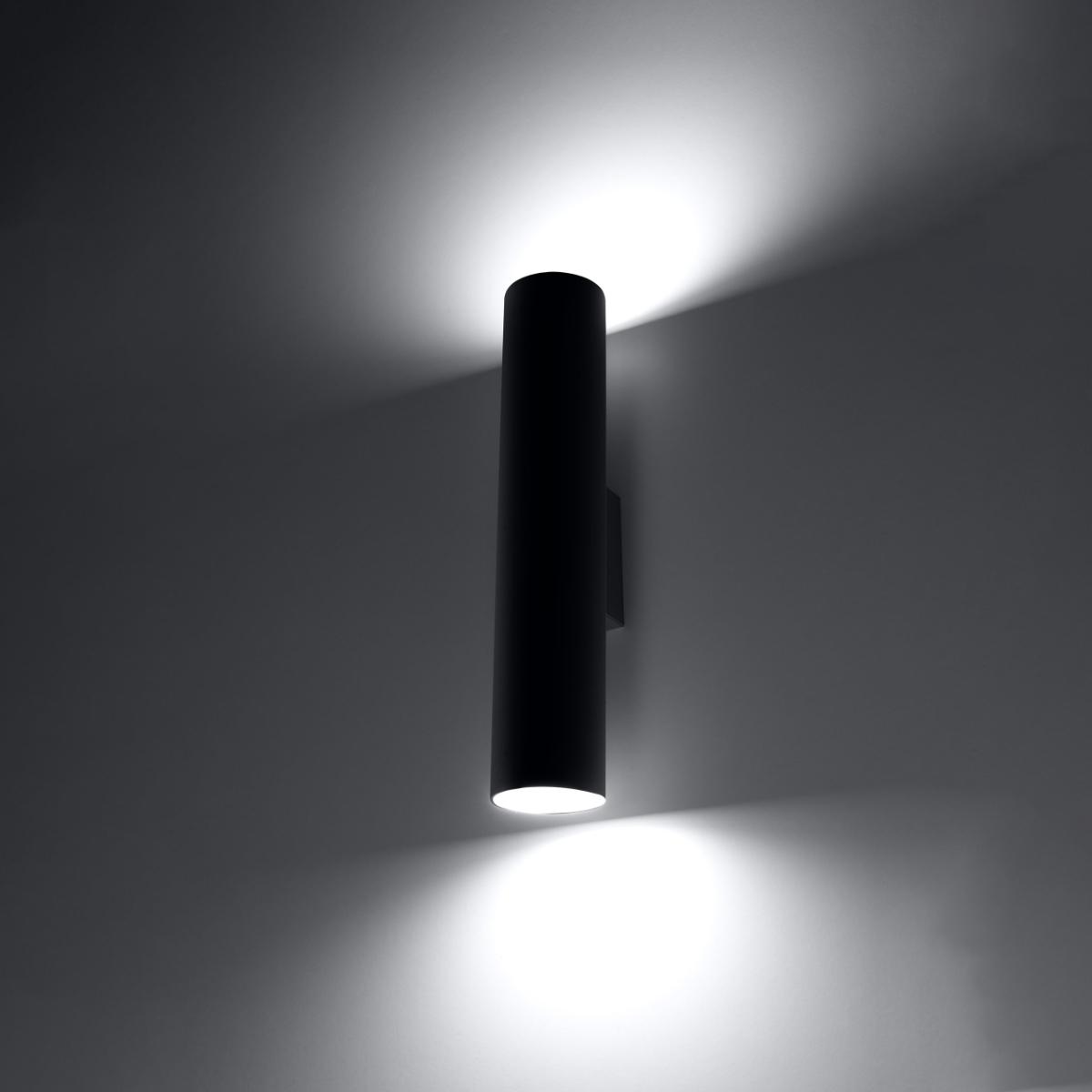 Sollux Aplique LAGOS 2 negro 
