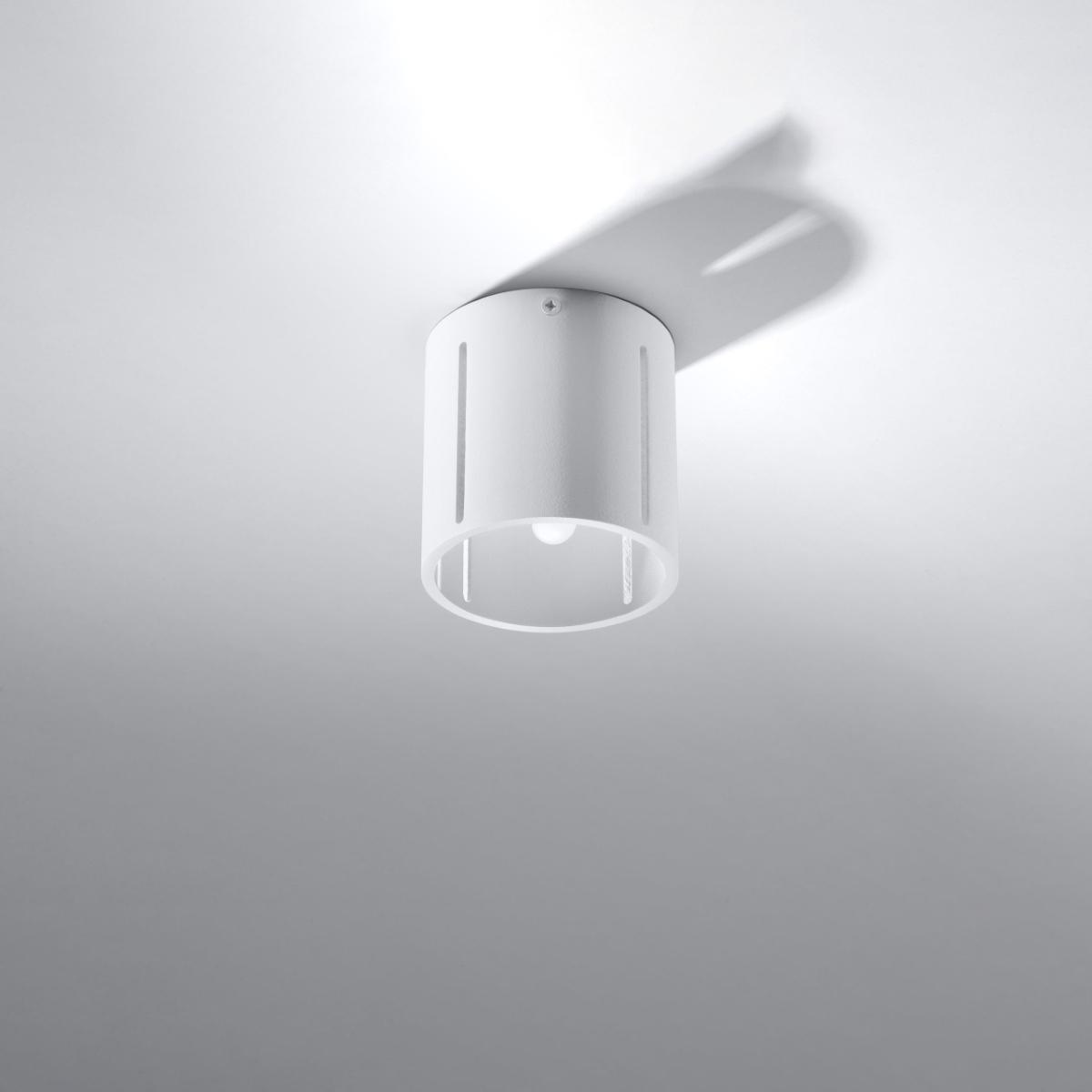 Sollux Lámpara de techo INEZ blanca 