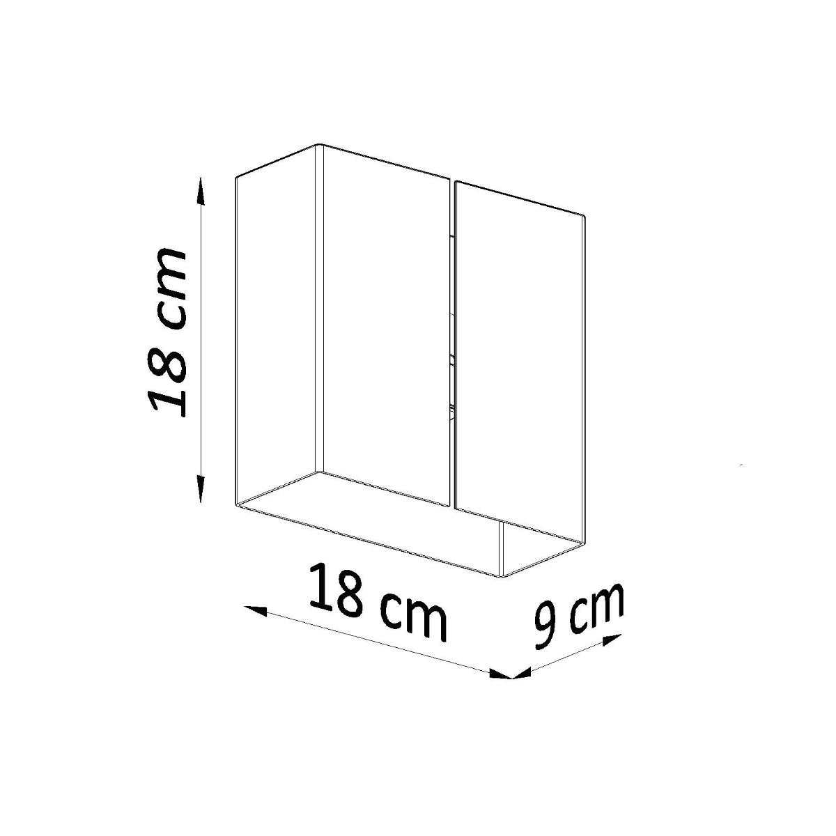 Sollux Lámpara de pared LINEA 