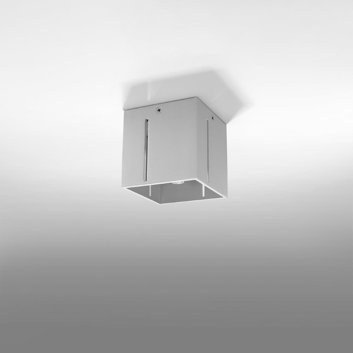 Sollux Lámpara de techo PIXAR gris 