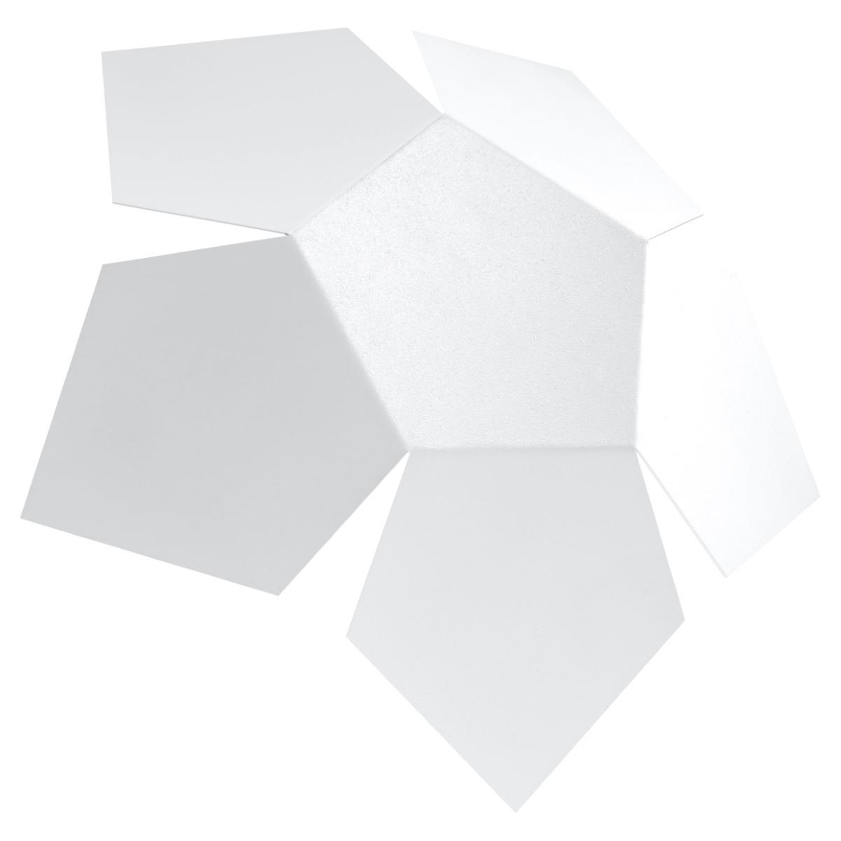 Sollux Aplique PENTA blanco 