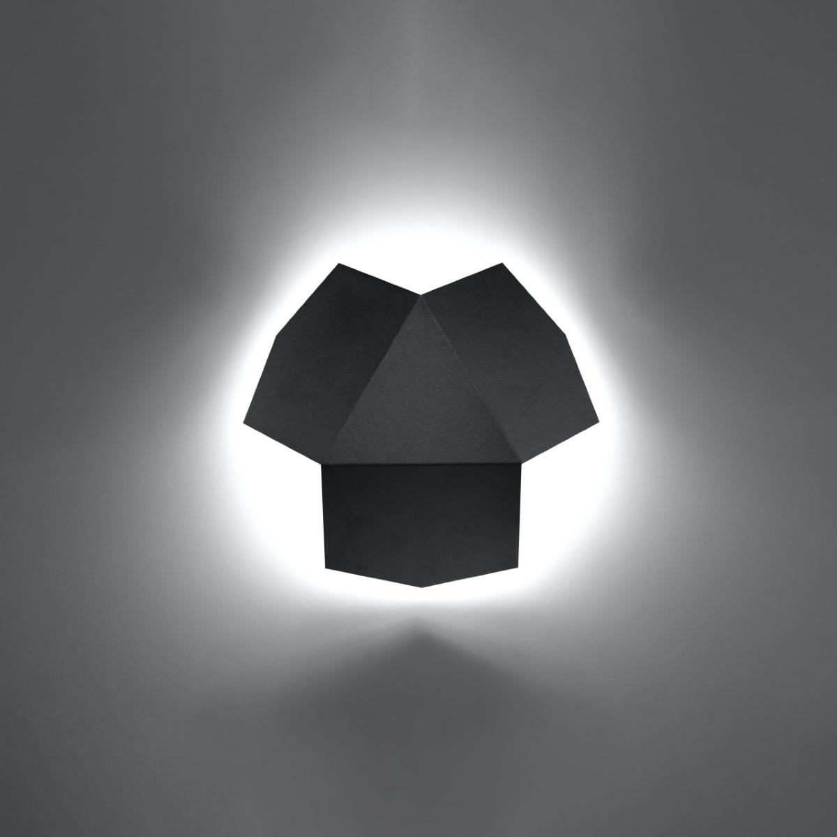 Sollux Aplique TRE negro 
