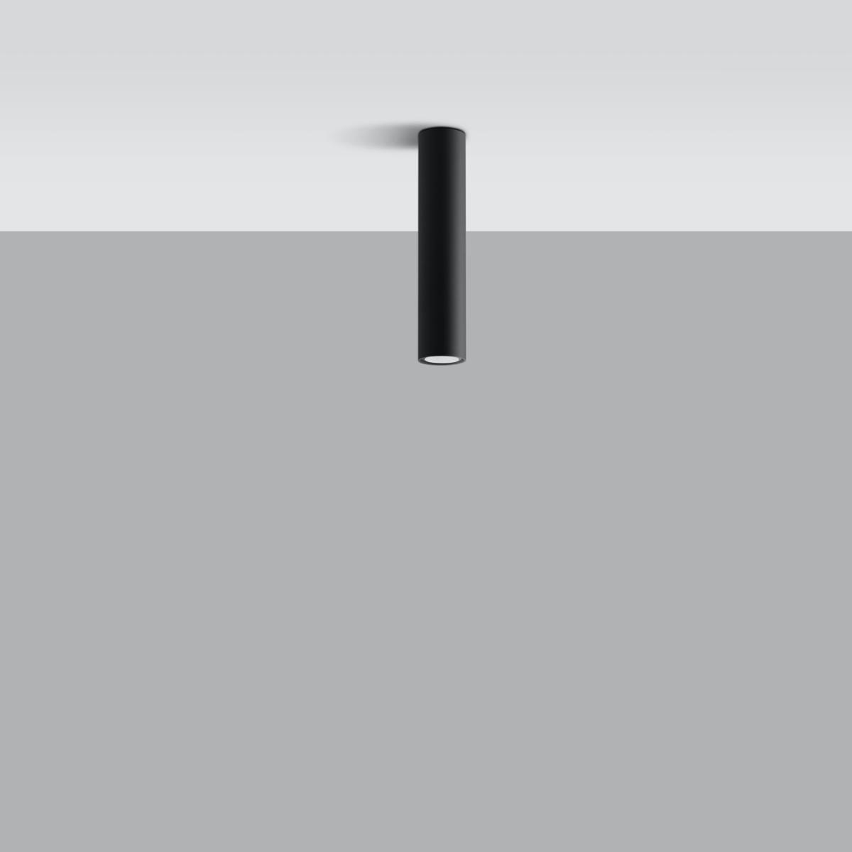 Sollux Plafón LAGOS 30 negro 