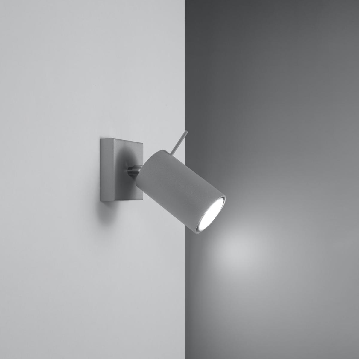 Sollux Aplique RING 1 gris 