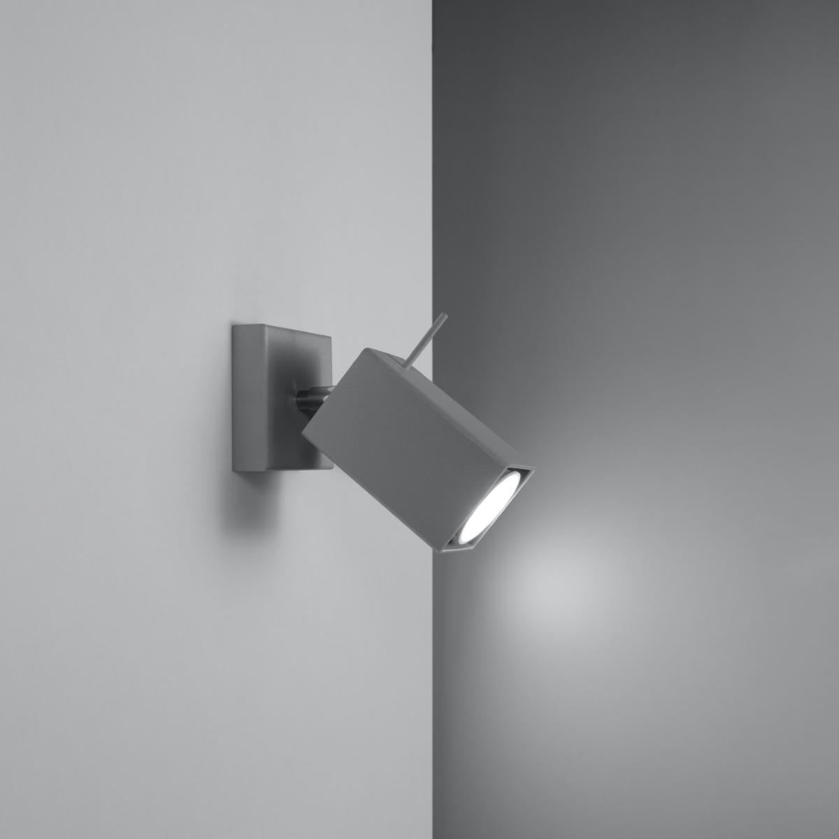 Sollux Aplique MERIDA 1 gris 